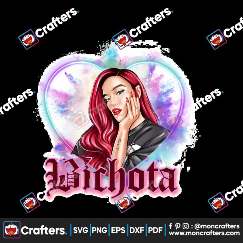 ready-to-press-karol-g-red-hair-sublimation-prints-only-bichota-transfers-karol-g-image-transfers-karol-g-popular