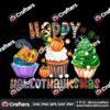 happy-hallothanksmas-png-christmas-clipart-fall-thankful-pupcakespupcakes-pnghalloweeninstant-downloadsublimation-designpng-download