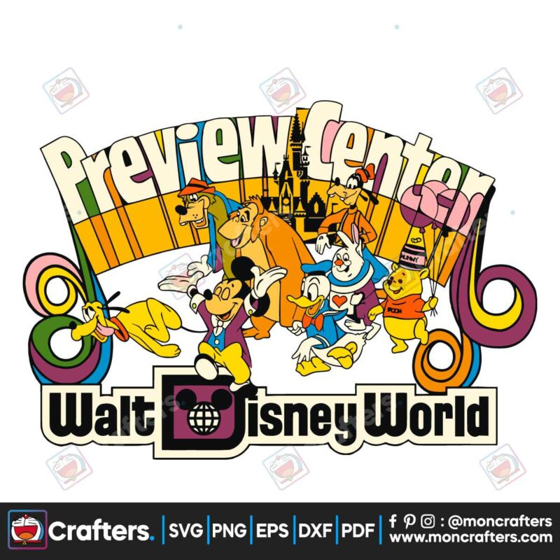 walt-disney-world-preview-center-svg-graphic-design-file