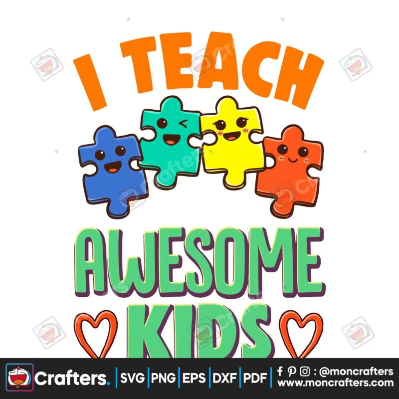 i-teach-awesome-kids-for-autism-awareness-svg-digital-files