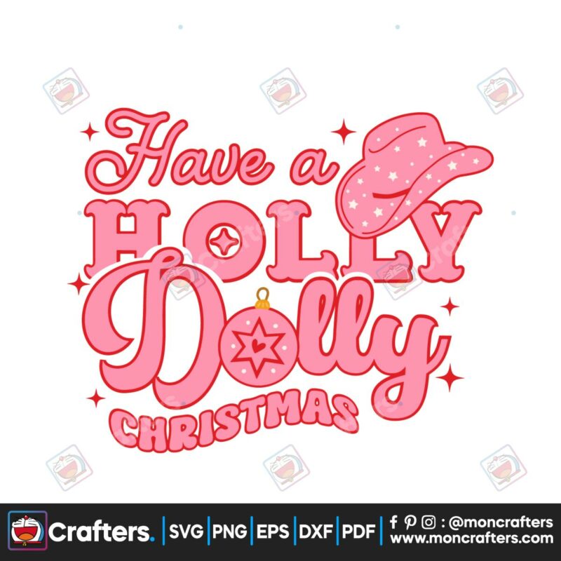 have-a-holly-dolly-christmas-cowgirl-svg
