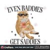 even-baddies-get-saddies-funny-cat-meme-svg