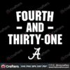 alabama-4th-and-31-iron-bowl-svg-digital-download