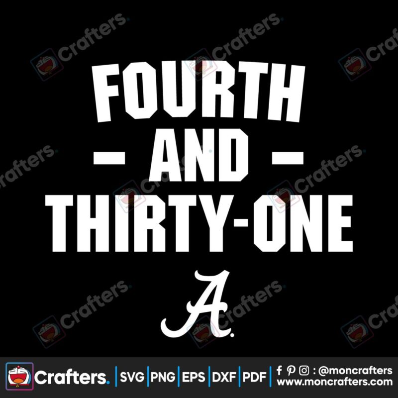 alabama-4th-and-31-iron-bowl-svg-digital-download