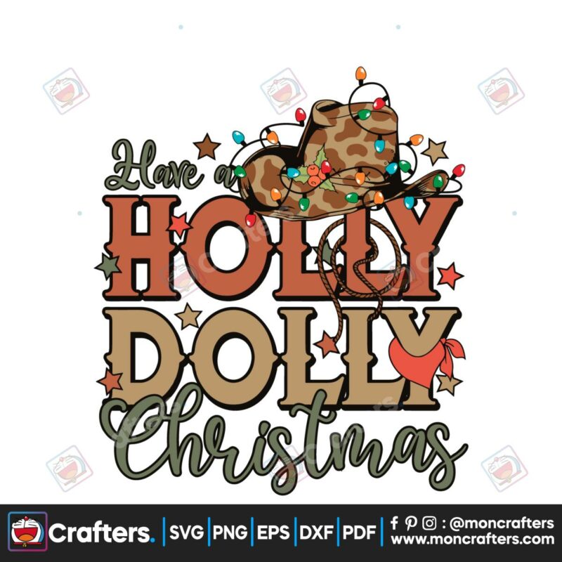 have-a-holly-dolly-christmas-cowboy-svg