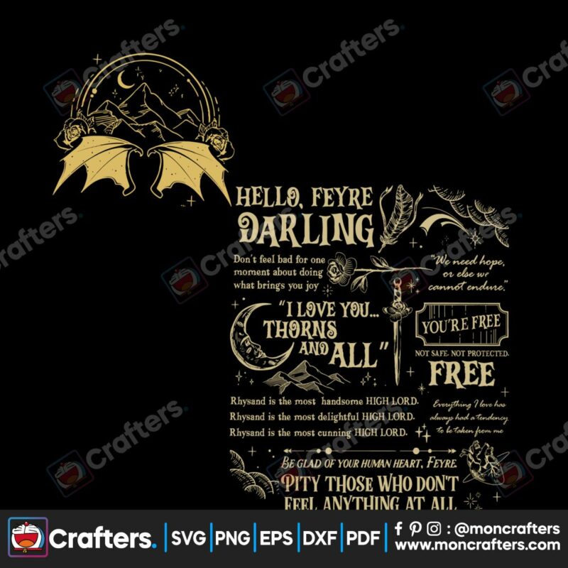 hello-feyre-darling-acotar-bookish-svg