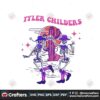 tyler-childers-skeleton-neon-boho-style-png-silhouette-file