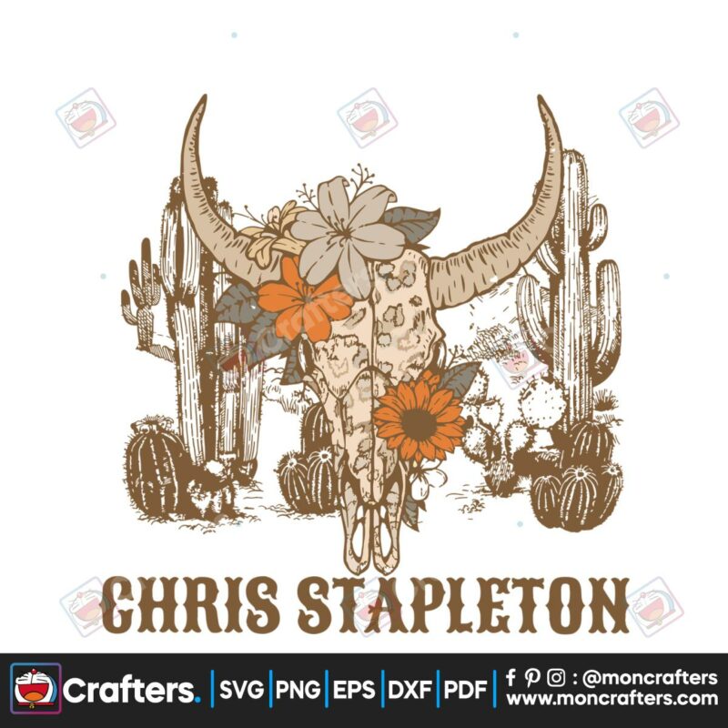 chris-stapleton-bullhead-western-png-silhouette-file