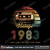 vintage-1983-happy-40th-birthday-svg-digital-cricut-file