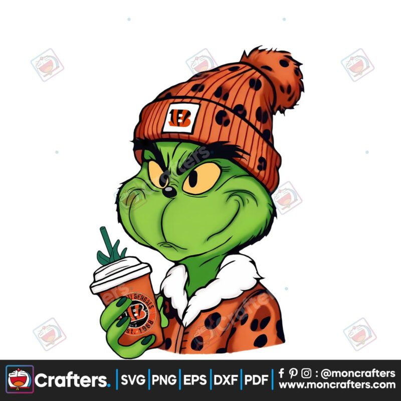 grinch-boujee-cincinnati-bengals-nfl-png