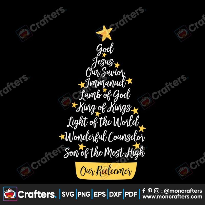 names-of-jesus-christmas-tree-svg