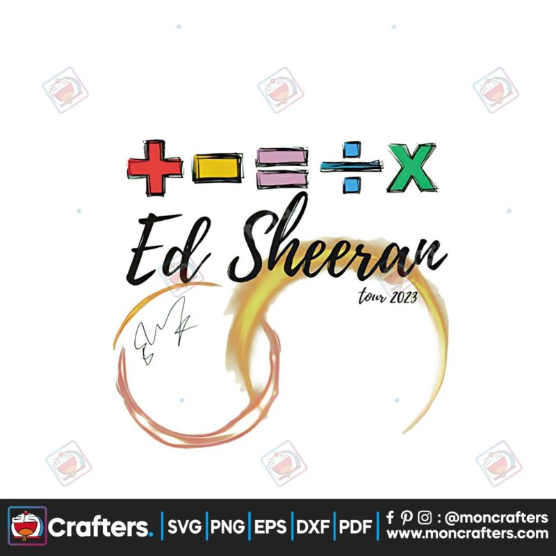 ed-sheeran-the-mathematics-tour-trendy-png-silhouette-file