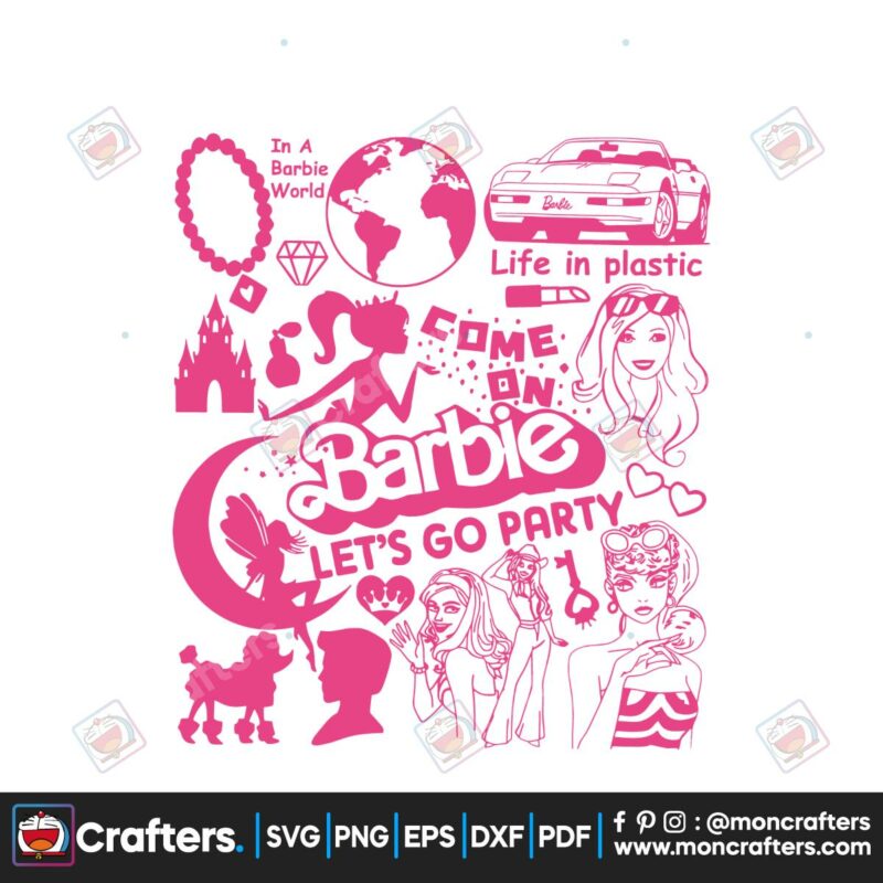 come-on-barbie-lets-go-party-svg-barbie-girl-svg-digital-file
