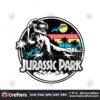 jurassic-park-striped-logo-retro-svg-graphic-design-file