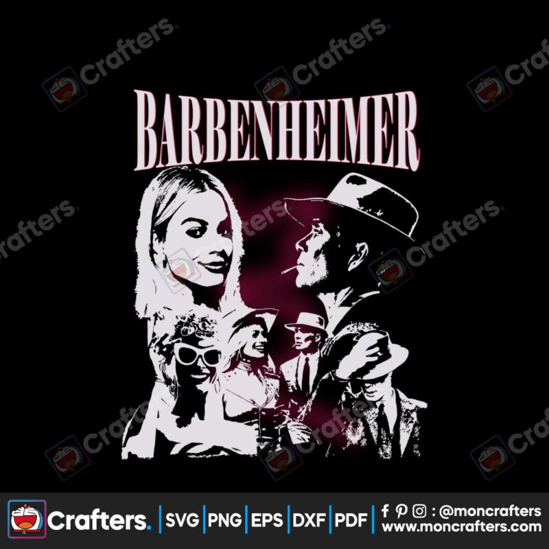 vintage-barbenheimer-comeon-baby-lets-go-party-svg-file