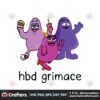 funny-hbd-grimace-grimace-meme-svg-graphic-design-file