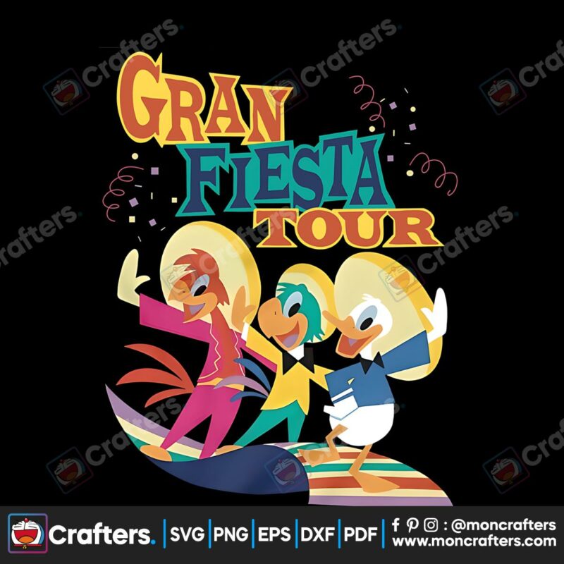 the-three-caballeros-gran-fiesta-tour-png-silhouette-file