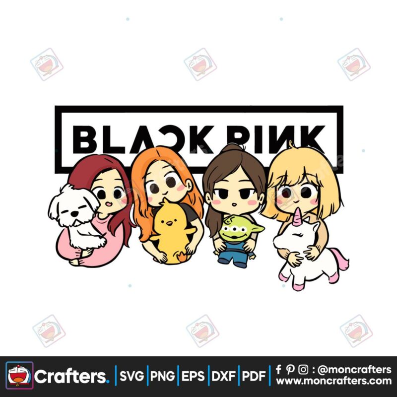 cute-blackpink-cartoon-svg-blackpink-in-your-area-svg-file
