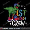 first-day-of-school-dinosaur-1st-grade-crew-svg-digital-file