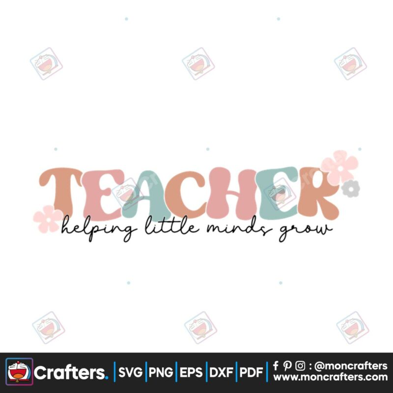 teacher-helping-little-minds-grow-svg