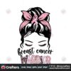 messy-bun-breast-cancer-sublimation-png