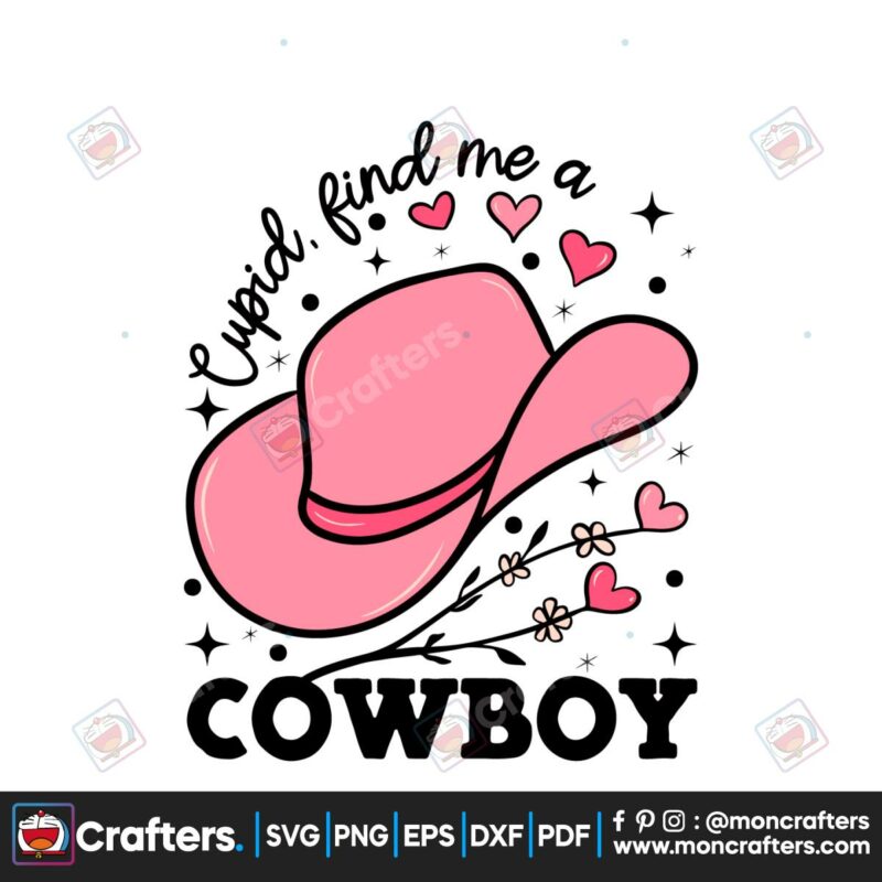 cupid-find-me-a-cowboy-valentine-svg