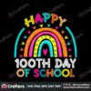 happy-100th-days-of-school-rainbow-svg