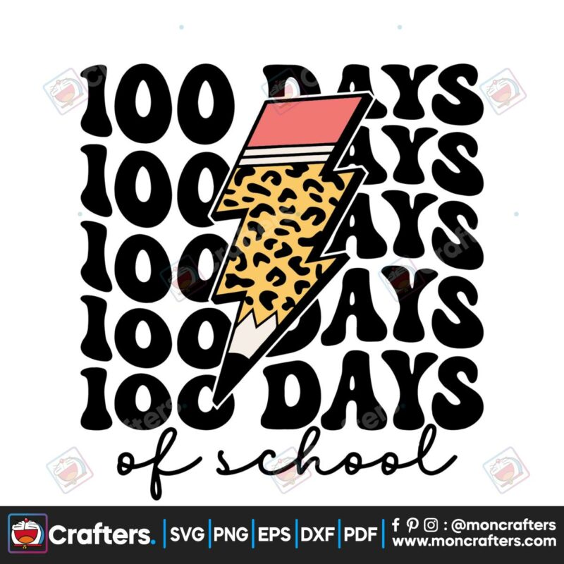100-days-of-school-lightning-bolt-svg