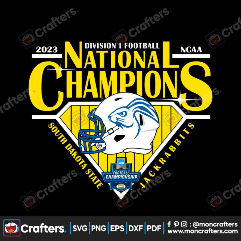 2023-fcs-football-national-champions-south-dakota-state-svg