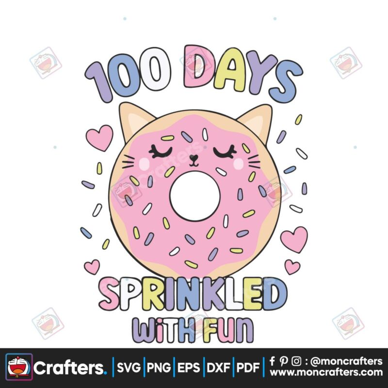 100-days-sprinkled-with-fun-svg