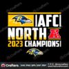 afc-north-2023-champions-baltimore-ravens-svg