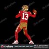 brock-purdy-san-francisco-49ers-player-svg-digital-download