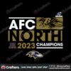 baltimore-ravens-2023-afc-north-division-champions-svg