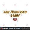 retro-san-francisco-49ers-football-team-svg-digital-download