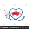 stethoscope-buffalo-bills-football-svg-digital-download