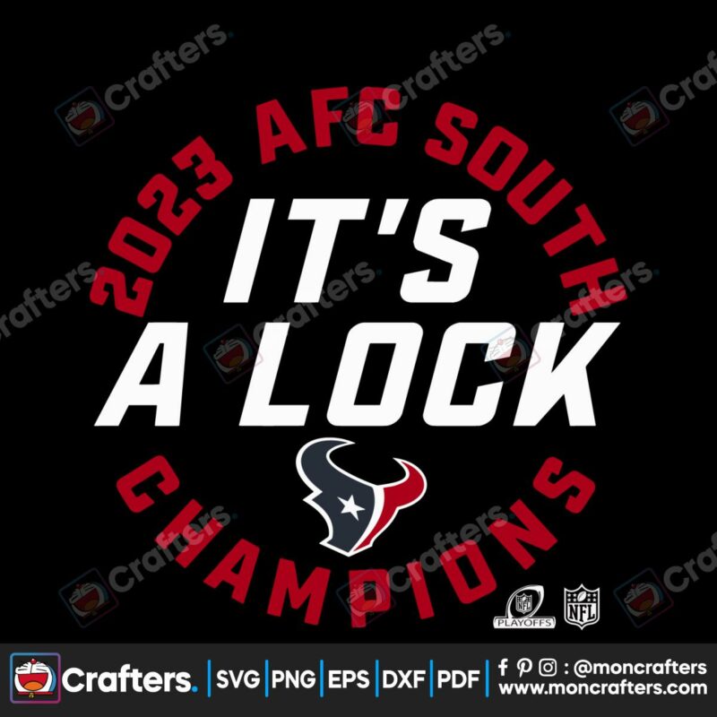 houston-texans-afc-south-champions-its-a-lock-svg