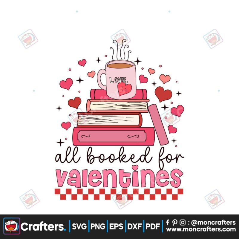 all-booked-for-valentines-bookworm-svg