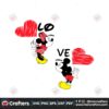 kissing-mickey-minnie-smack-svg