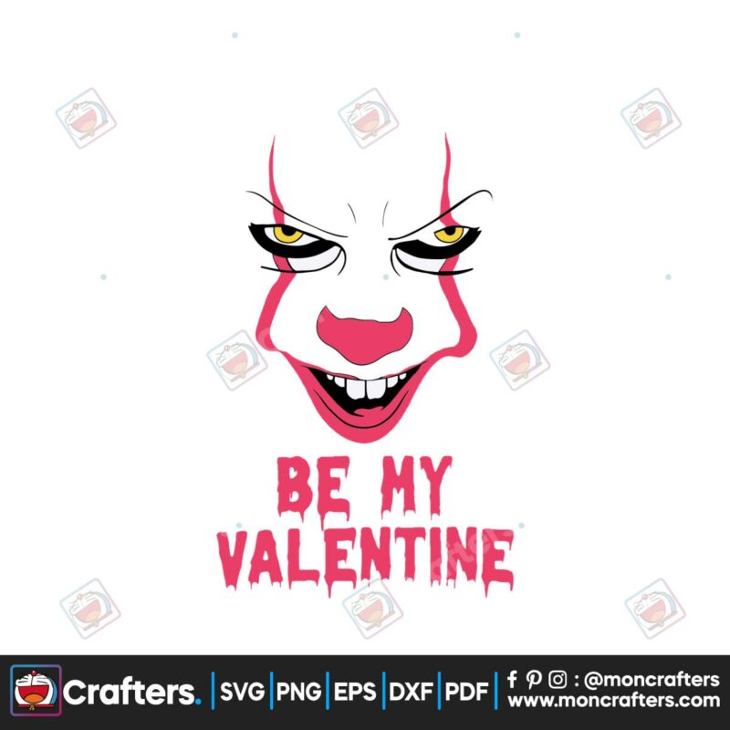 horror-character-be-my-valentine-svg