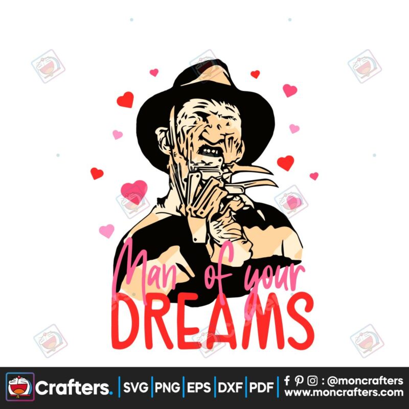 man-of-your-dreams-freddy-krueger-svg
