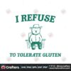 vintage-i-refuse-to-tolerate-gluten-meme-svg
