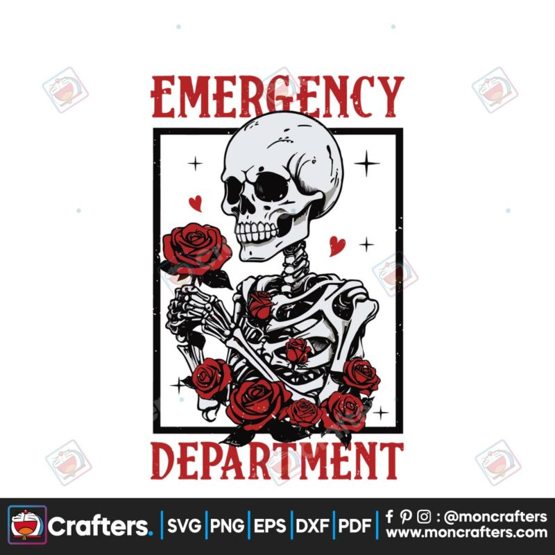 valentines-emergency-department-skeleton-svg