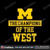 the-champion-of-the-west-michigan-wolverines-svg