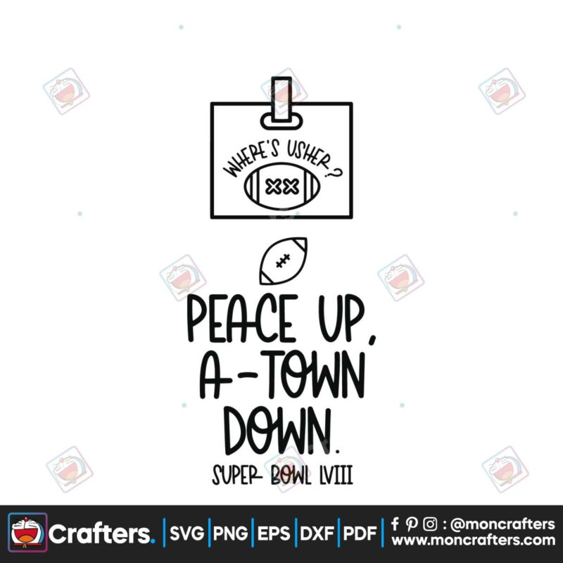 wheres-usher-peace-up-a-town-down-svg
