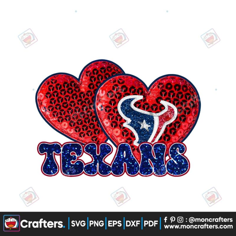 valentine-houston-texans-football-hearts-png