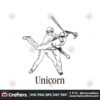 shohei-ohtani-unicorn-baseball-svg