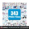 frozen-png-clipart-bundle
