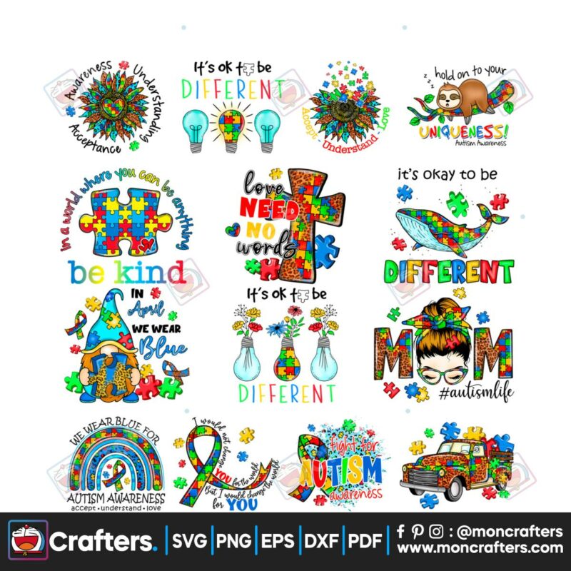 autism-awareness-png-bundle
