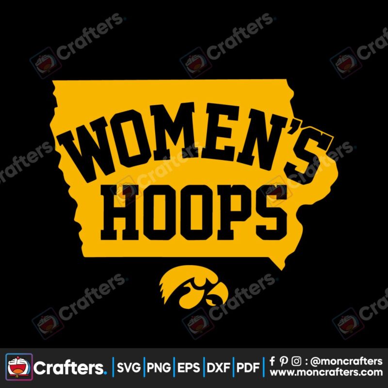 the-iowa-hawkeyes-womens-hoops-svg