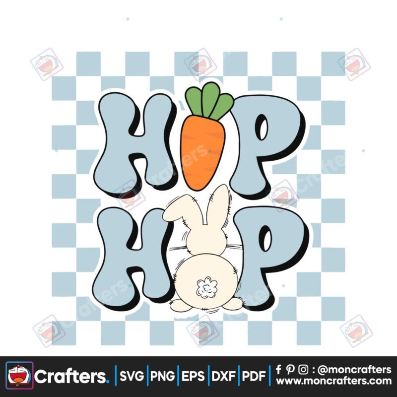 cute-easter-hip-hop-bunny-svg